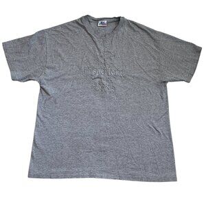 Vintage Disneyland Resort T-Shirt Size XL Tigger Embroidered Gray Made In USA